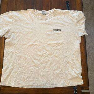 Columbia Men's Cream Short Sleeve Tee